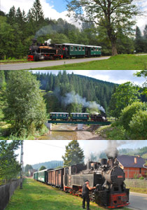 Con las locomotoras de vapor a través de Transilvania Con las locomotoras de vapor a través de Transilvania