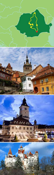 Moldavian Monasteries & Transylvania